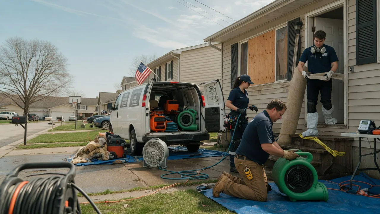 Water Damage Restoration in Maxwell, IN near me